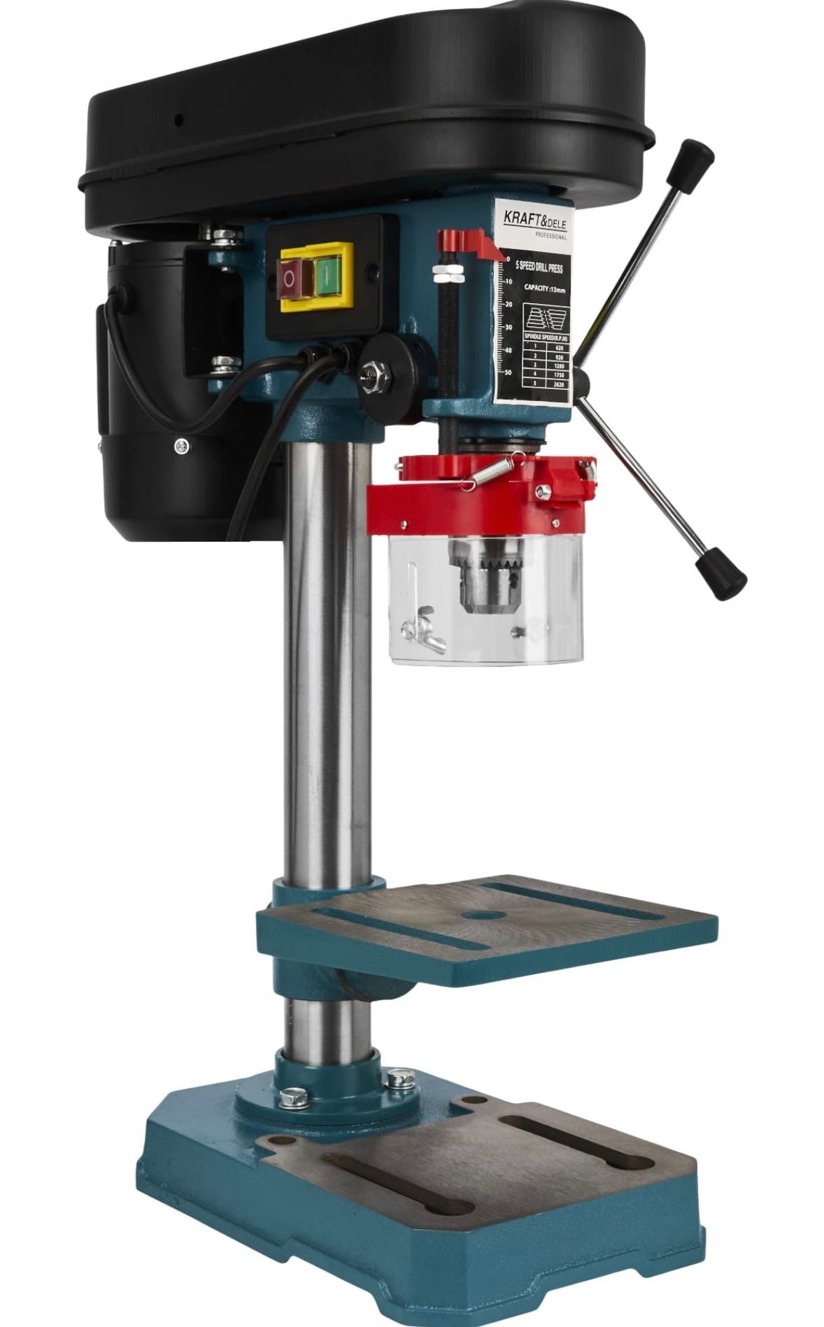 Säulenbohrmaschine 1550W Bohrer Bohrmaschine Standbohrmaschine Maschine