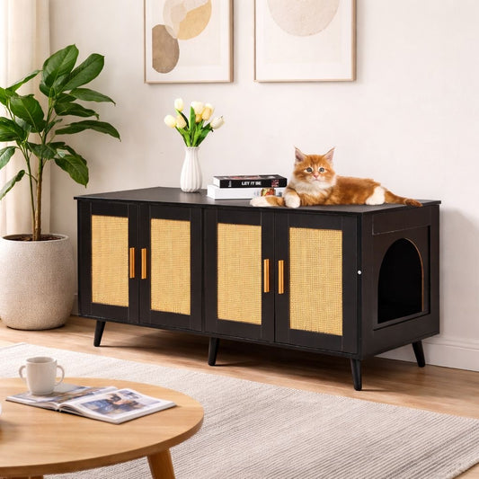 Katzentoilette Katzenklo Schrank Katzenhaus Katzenschrank Katzen