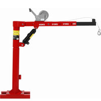 Hydraulischer Ladekran mit Seilwinde 450kg Werkstattkran