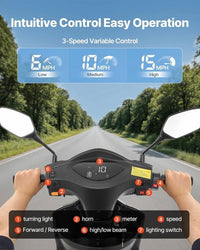 Elektromobil Seniorenmobil Dreirad 1000W 60V 35km Reichweite