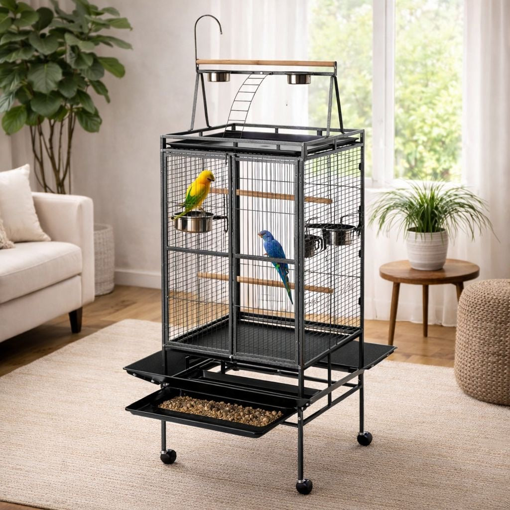 Vogelkäfig Vögel Käfig Voliere Gehege Wellensittich