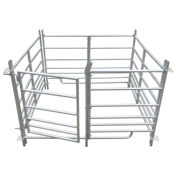 Schafgehege 137x137x92cm Stall Weidezaun Gehege Schafe