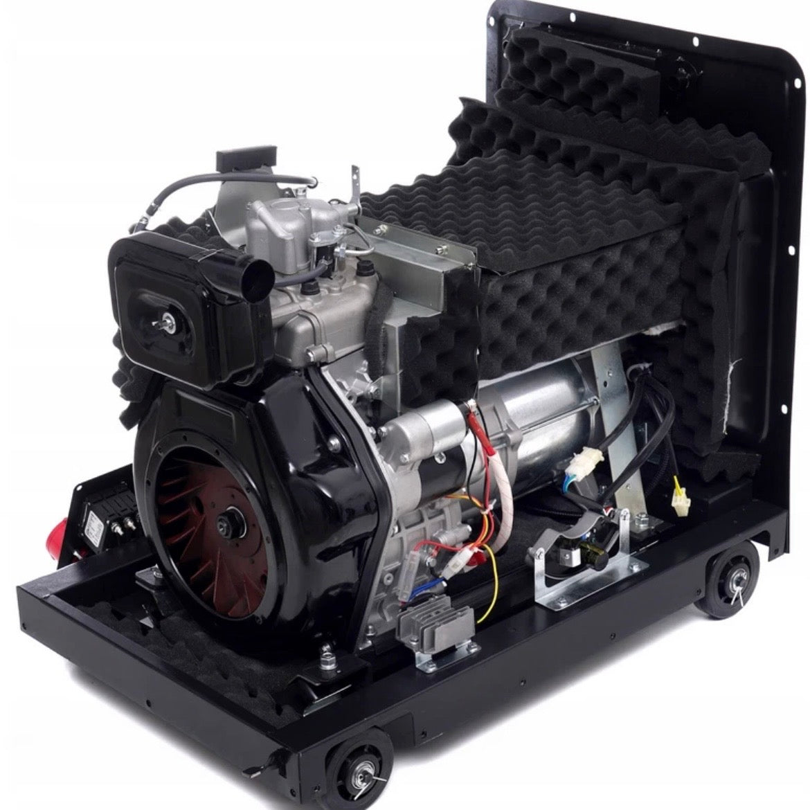 Diesel Stromerzeuger 7350W 230V Notstromaggregat Generator Startanlage
