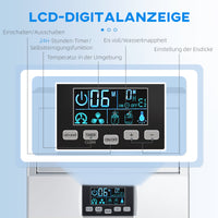 Eiswürfelmaschine LED Beleuchtung Eiswürfelbereiter Eismaschine