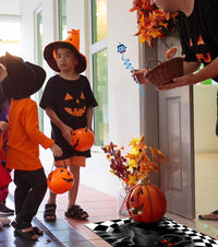 3D Halloween Fußmatte Deko Skelett Dekoration Teppich