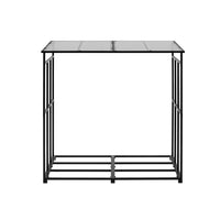 Kaminholzregal Metall 300kg Holzlager Feuerholzständer Kaminregal