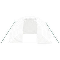 Gewächshaus 12m² Foliengewächshaus Treibhaus Garten 4x3x2m
