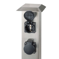 Gartensteckdosensäule Steckdosensäule Gartensteckdosen 4 Steckdosen