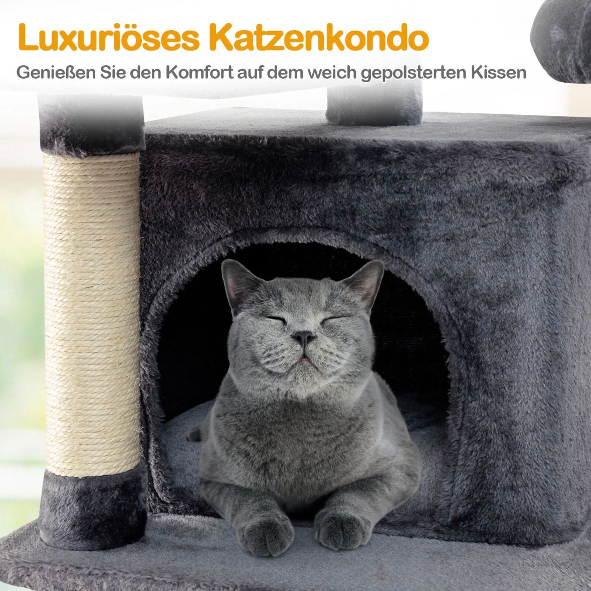 Katzenkratzbaum Kletterbaum Katzenbaum Spielbaum Kratzmöbel