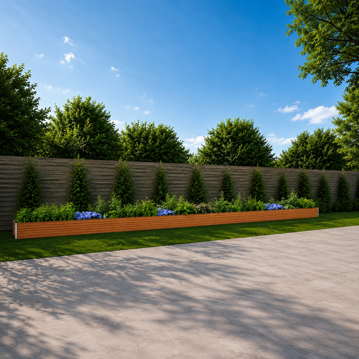 Hochbeet Gartenbeet Pflanzbeet Kräuterbeet Stahl Verzinkt Beet