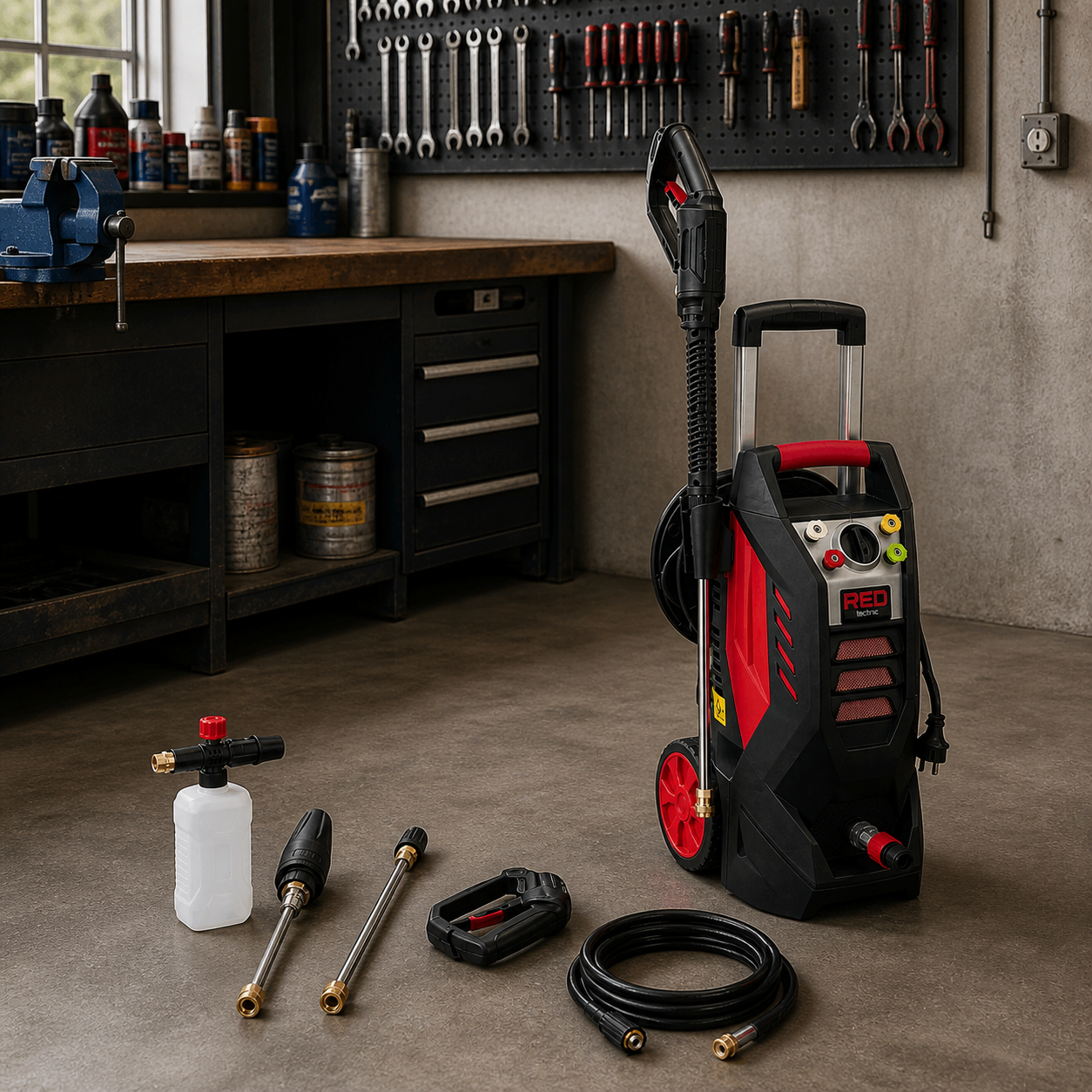 Hochdruckreiniger 2500W Reinigungsgerät Turbodüse