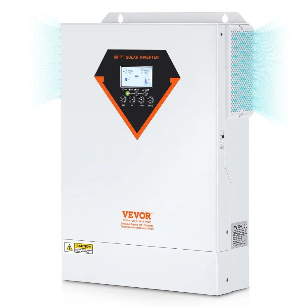 Hybrid Solar Wechselrichter 5500W 48V MPPT Inverter 
 Sinuswelle