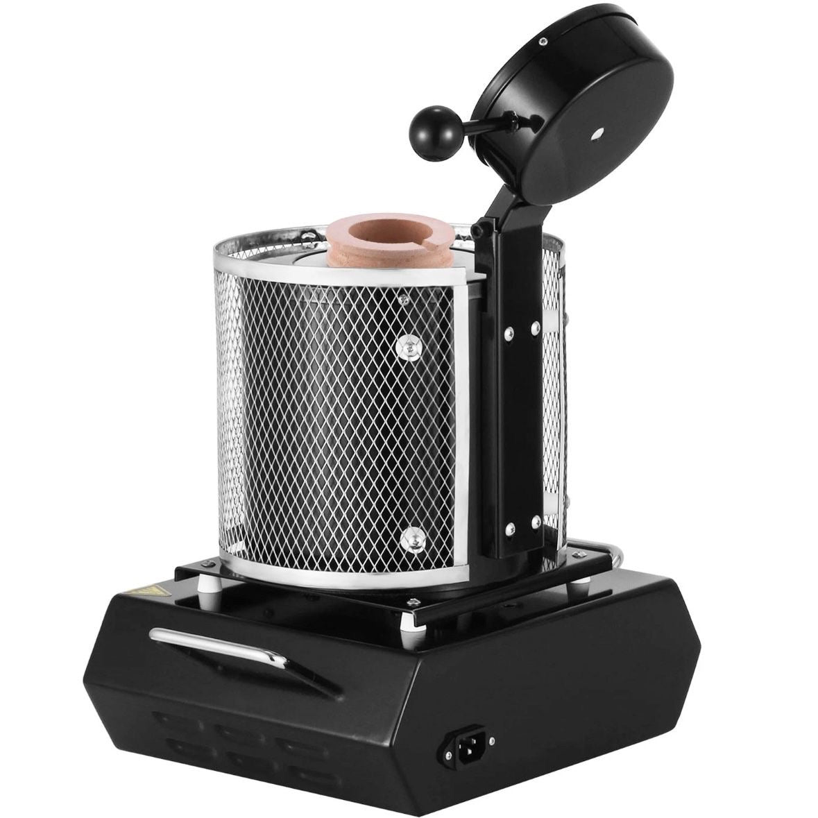 Elektrischer Goldschmelzofen 3kg Keramiktiegel 1350W Schmelzofen Schmelzen