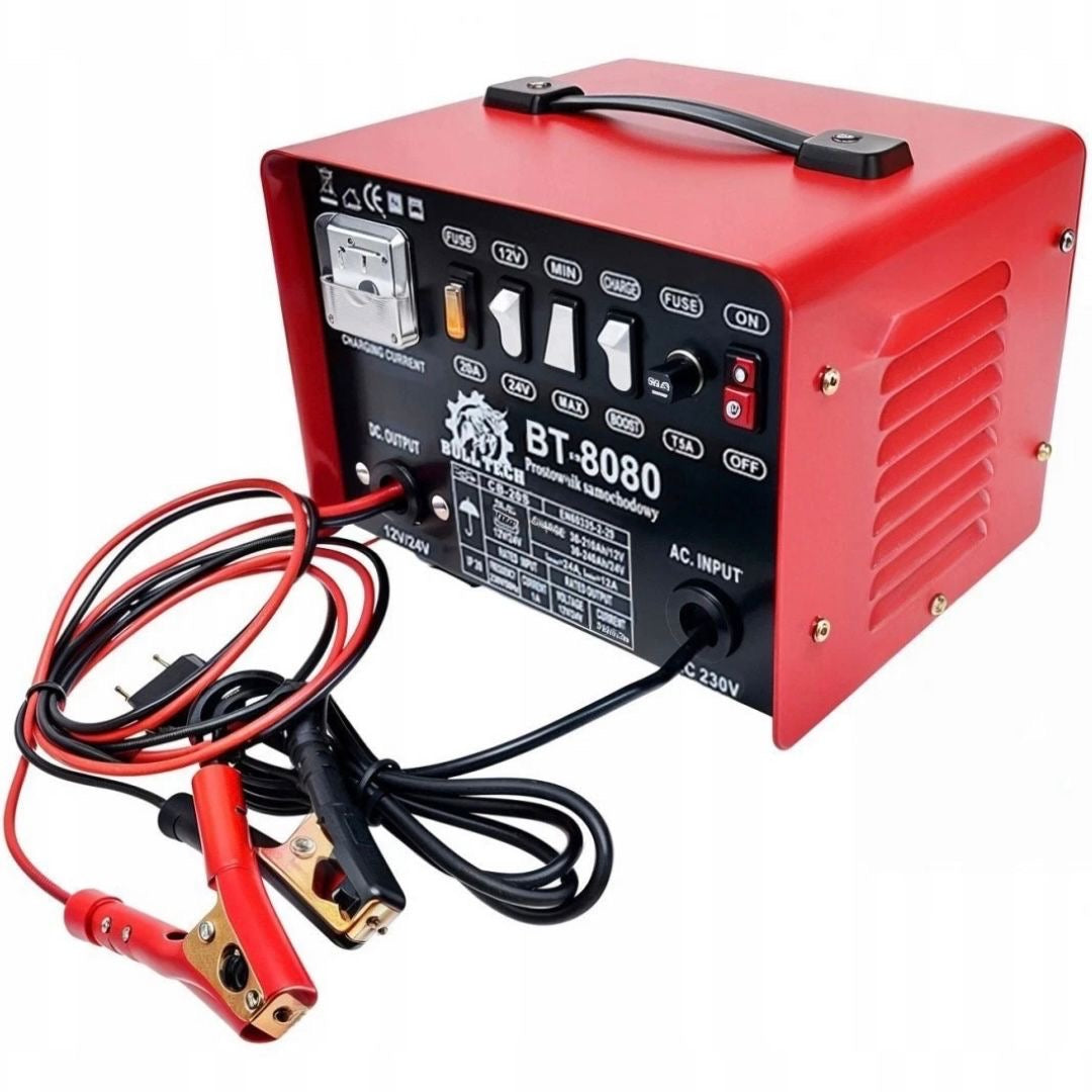 Batterieladegerät 12V 24V 24A Starthilfe KFZ Auto LKW Booster Starter 240Ah