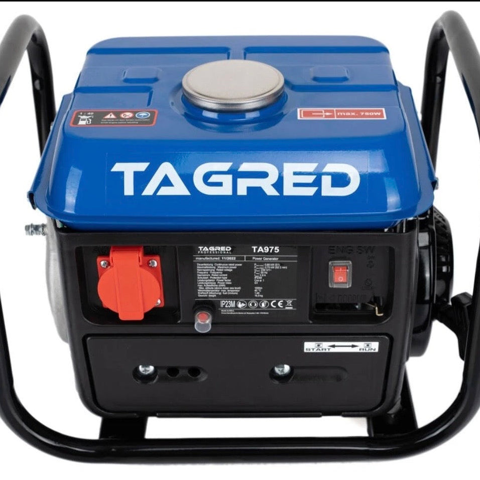 Stromerzeuger 750W Benzin Generator Notstromaggregat