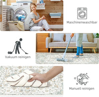 Teppich Vintage-Design Kaschmirimitat
