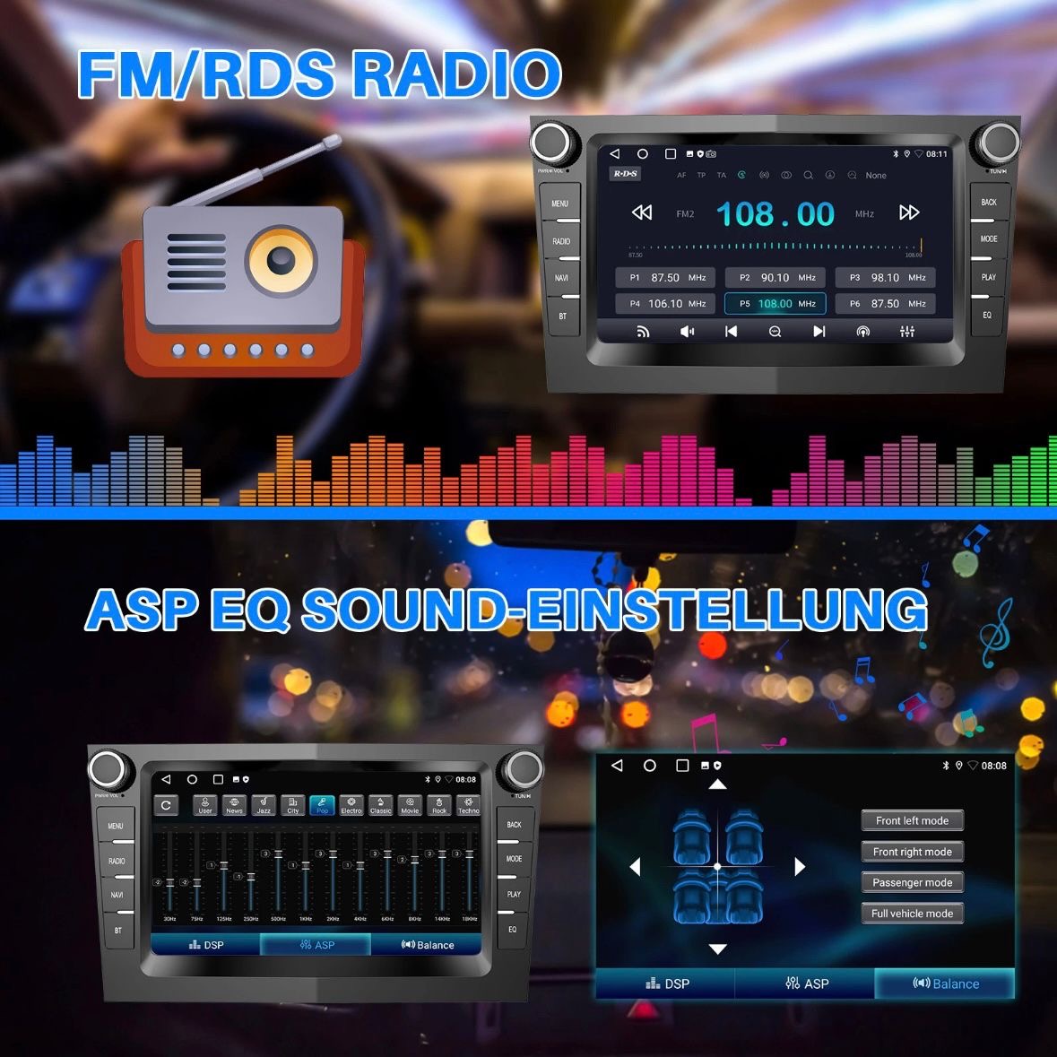 Android Autoradio Für Opel Meriva A Astra H Corsa CarPlay GPS RDS 32G