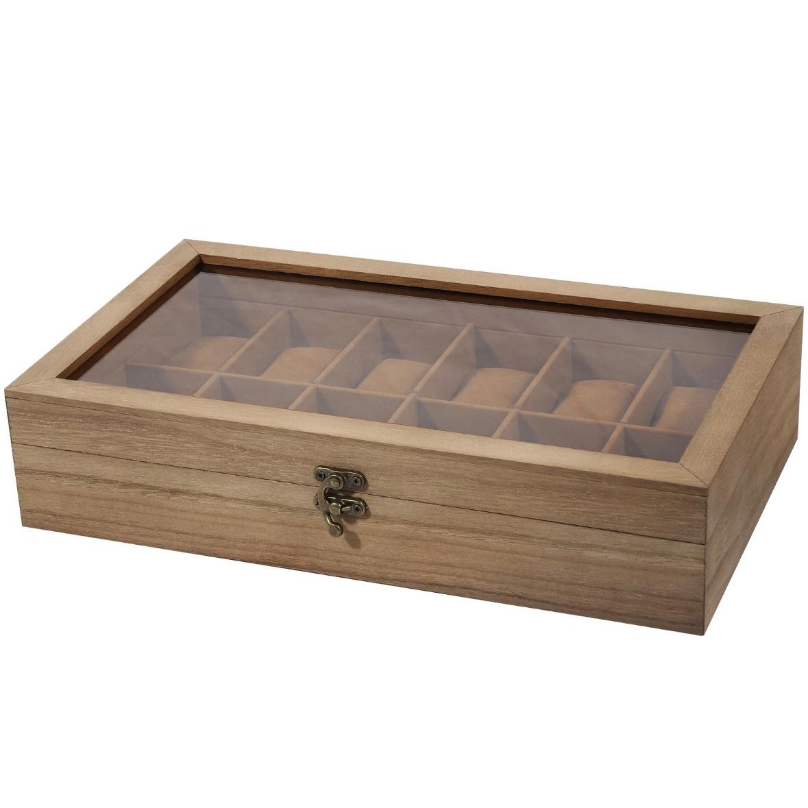 12 Uhren Uhrenbox Uhrenkasten Uhrenkoffer Uhrenschatulle