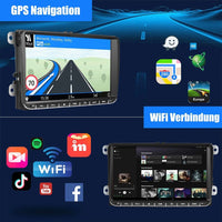 Android 14 Carplay Autoradio GPS NAVI RDS Für VW GOLF 5 6 Touran EOS