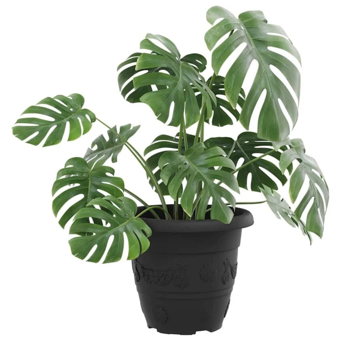 6x Pflanztopf Set Kunststoff Blumentopf Balkon Gartentopf Garten Topf