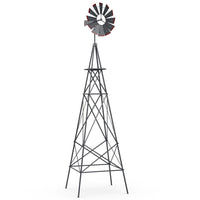 Windrad 253cm Windmühle Deko Gartendeko Garten