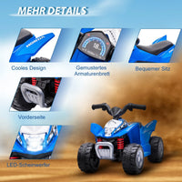 Elektro-Quad Kinder Miniquad LED Scheinwerfer Elektrisches Spielzeug