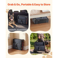 Hundetreppe Auto Einstiegshilfe Hundeleiter 4 Stufen 90 kg