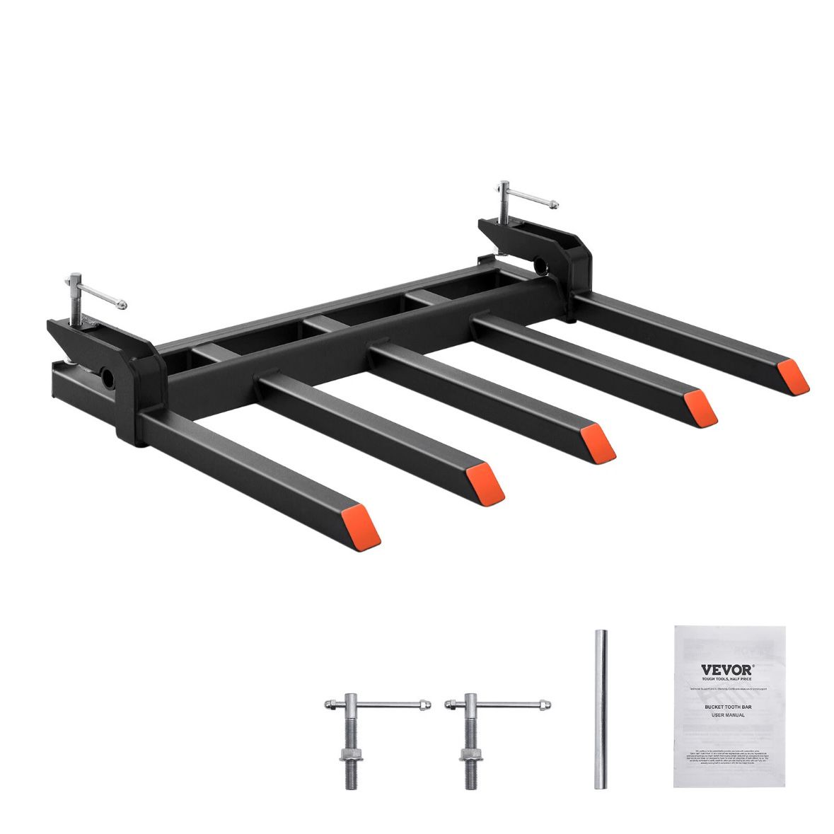 Palettengabel Gabelträger Gabelzinken Frontlader 1200kg Zinken