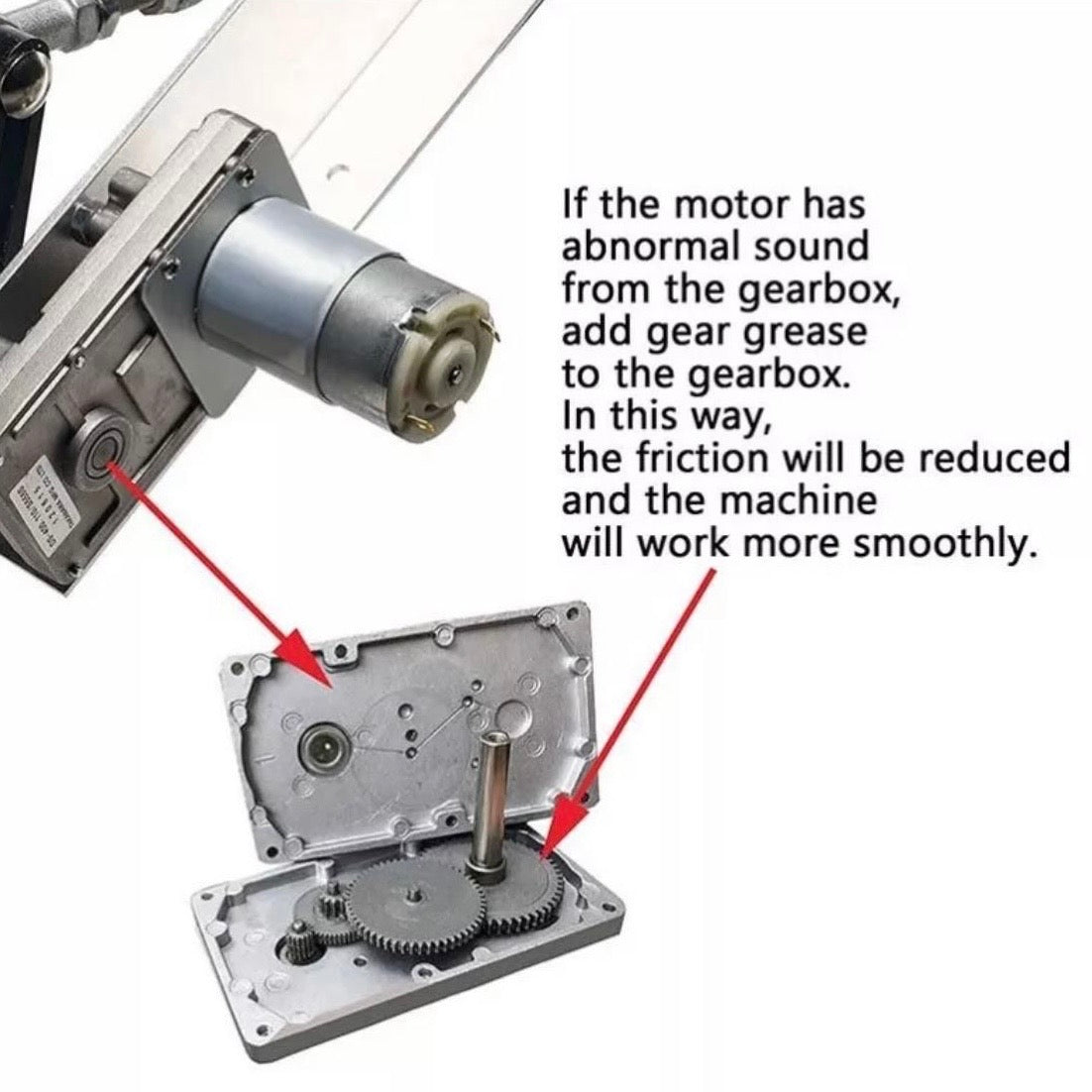 Linearmotor 24V 150mm Hub