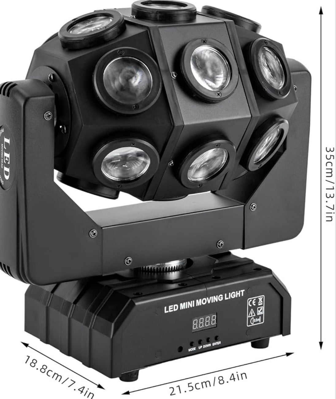 Discolicht Partylicht LED Projektor Disco Lichter Effektstrahler