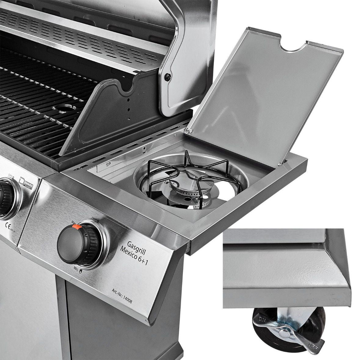 Gasgrill 7 Brenner Grill Grillwagen