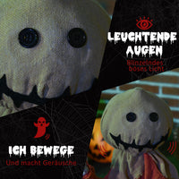 Halloween Vogelscheuche Dekoration Beweglich Geräusche Batteriebetrieben