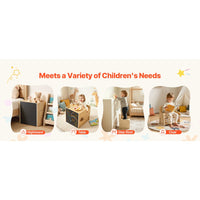 Kindersitzgruppe Tisch Stuhl Holz Tafel Stauraum 1-5 Jahre
