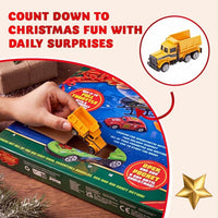 Adventskalender 24 Druckguss-Fahrzeuge Autos Spielzeug Weihnachten
