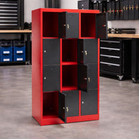 Schließfachschrank 12 Fächer Spind Schrank Schließfach Regal