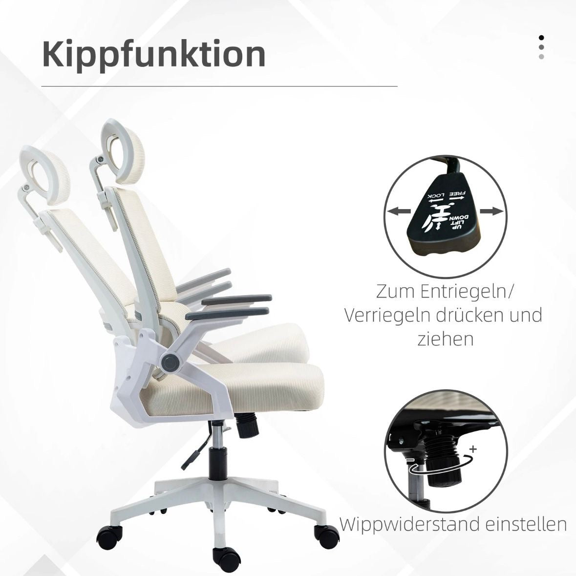 Stuhl Bürostuhl Ergonomisch Schreibtischstuhl Büro Sessel