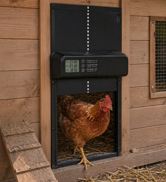 Automatische Hühnerstalltür Hühnerklappe Hühnertür
