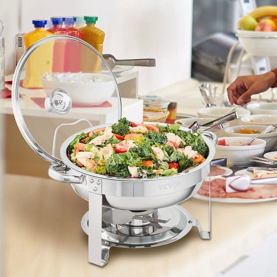 Edelstahl Warmhaltebehälter Speisenwärmer Buffet