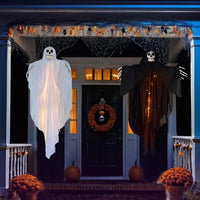 Halloween Deko Outdoor Skelett 2x LED Dekoration