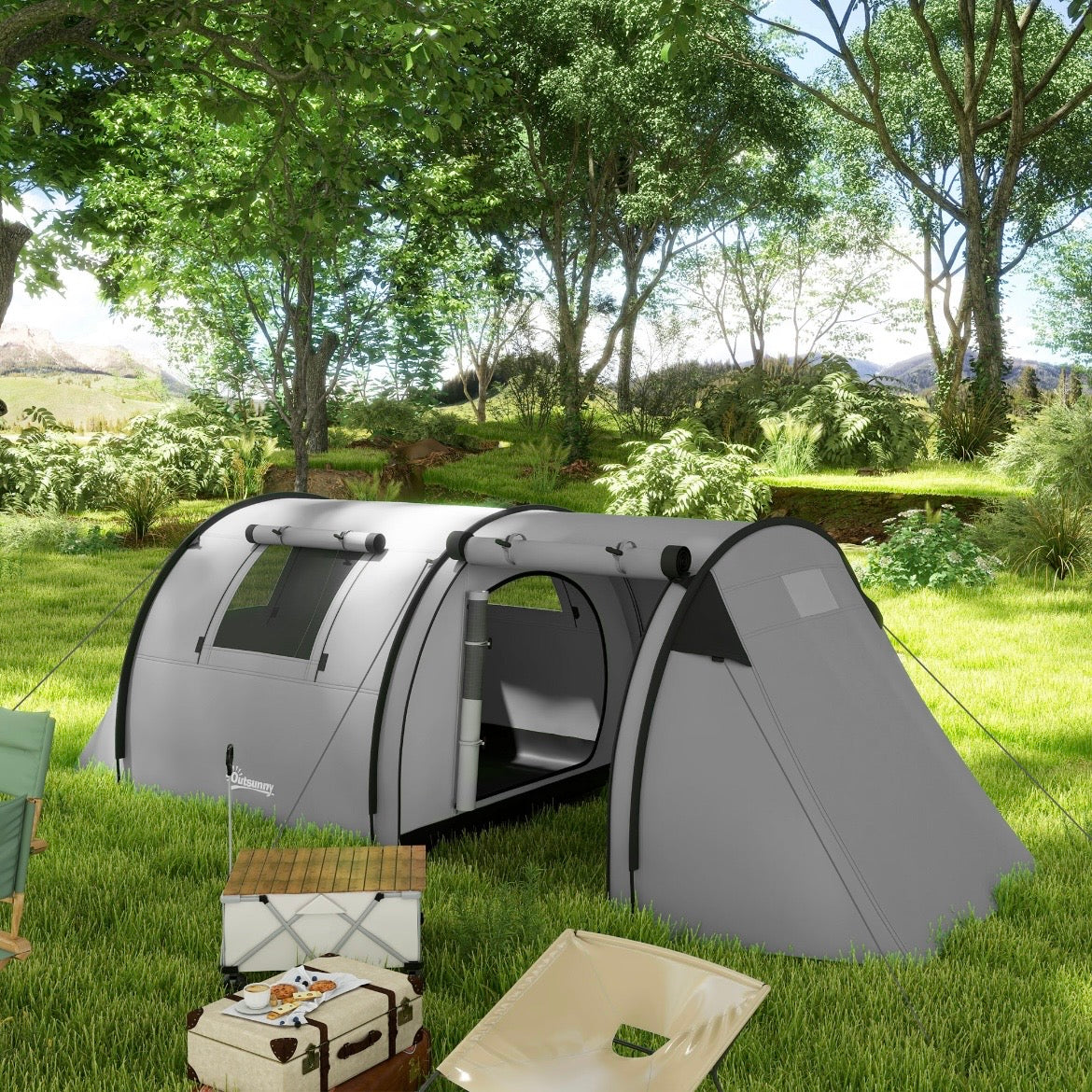 Campingzelt 4 Personen Familienzelt Outdoor Zelte