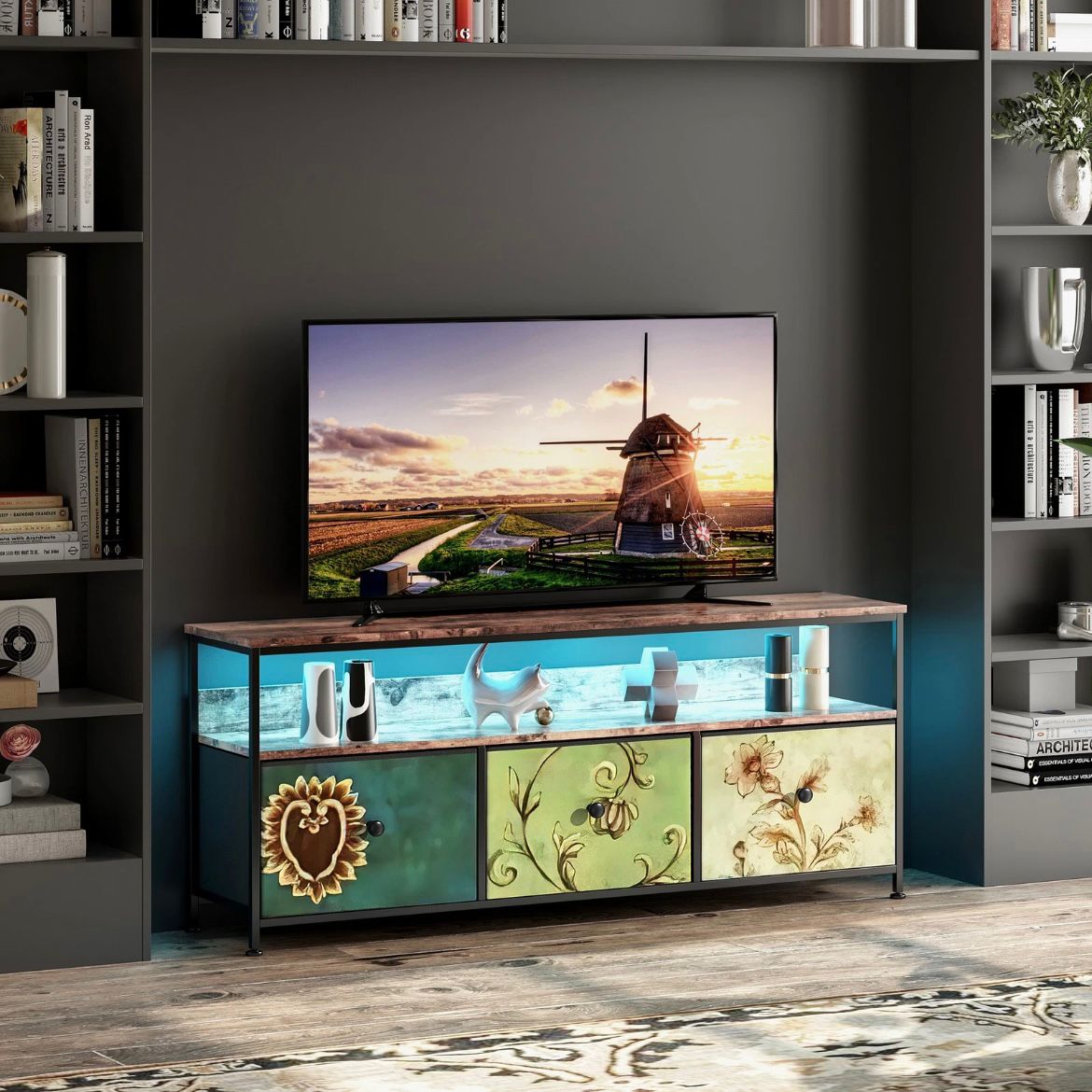 TV Schubladen Tisch Aufbewahrung Wohnzimmermöbel Möbel
