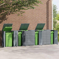 Mülltonnenbox 6x Mülltonnen Tonnen Müllboxen Tonnenbox