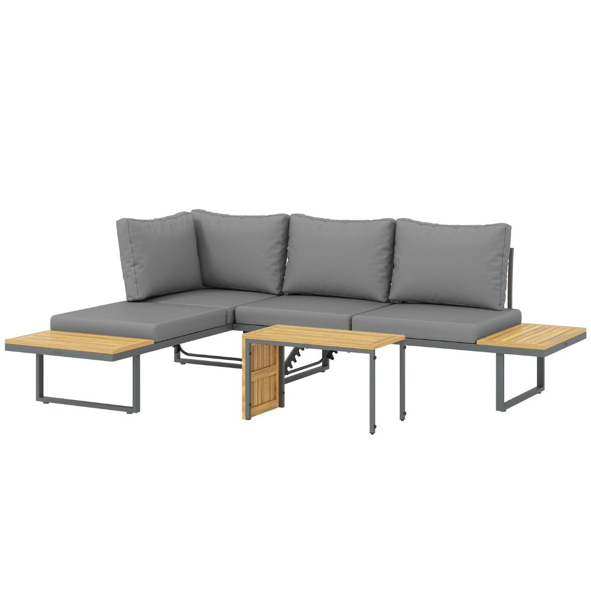 Gartenmöbel Set 6 Personen Gartenlounge Eckbank Möbel