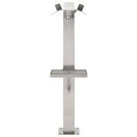 Wassersäule Edelstahl 95cm Brunnen