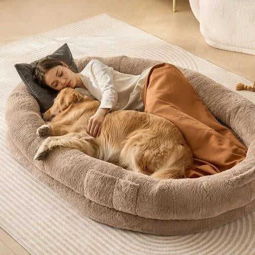 Hundebett 183x122x25cm Bett Sofa Matratze Körbchen Couch