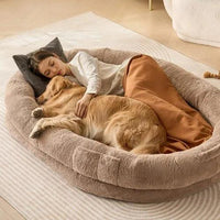 Hundebett 183x122x25cm Bett Sofa Matratze Körbchen Couch