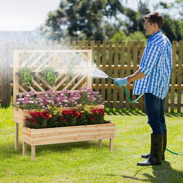 Gartenbett Pflanzenkasten Gartenbeet Frühbeet