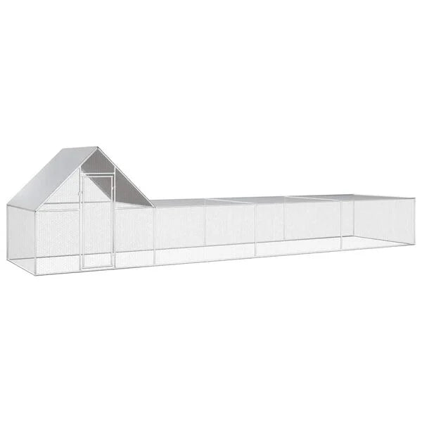 Hühnerstall 800x200x200cm Gehege Käfig Tierhaltung Tierstall