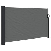 Ausziehbar Seitenmarkise Anthrazit 117x300cm Sichtschutz Windschutz Terrasse