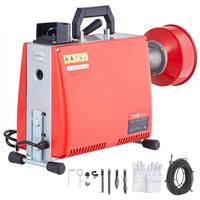 250W Rohrreinigungsmaschine Rohrreinigungsgerät Rohrreiniger 20m Spirale